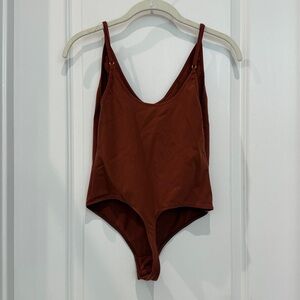 Free People Rust Bodysuit
